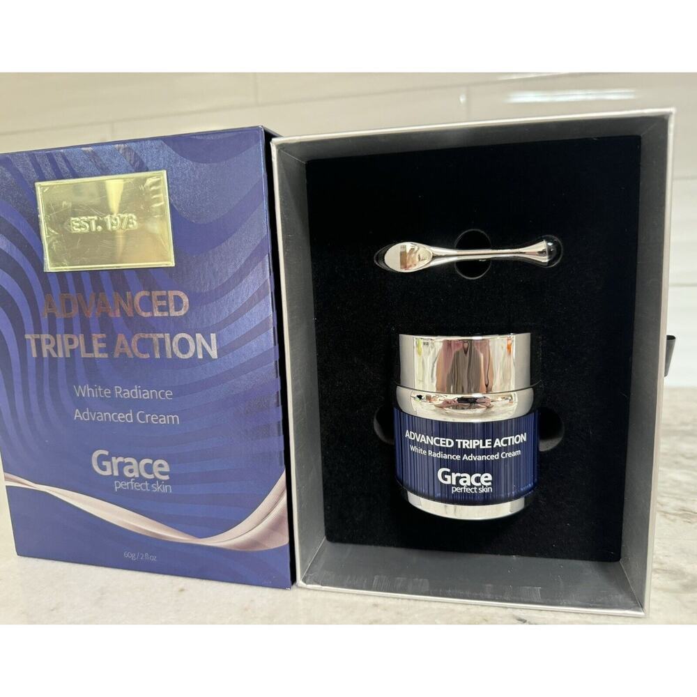 New Grace Advanced Triple Action White Radiance Cream 2 Fl Oz - Picture 4 of 7